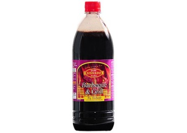 Découvrez la Sauce Sishado Barbecue, l’incontournable des grillades surinamaises ! Parfaite pour vos marinades et nappages.