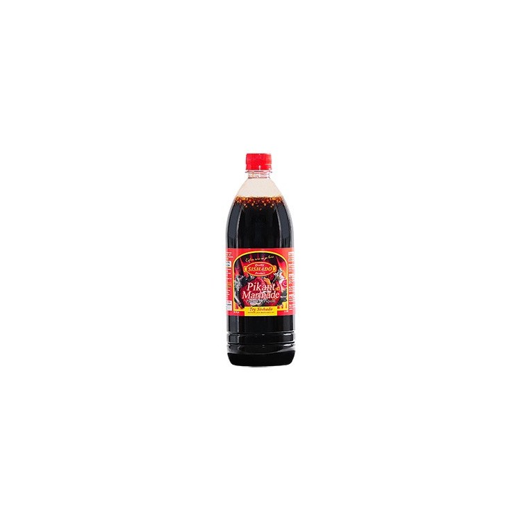 Découvrez la Sauce Sishado Barbecue, l’incontournable des grillades surinamaises ! Parfaite pour vos marinades et nappages.